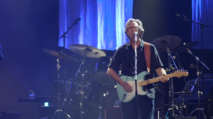 Eric Clapton on stage
